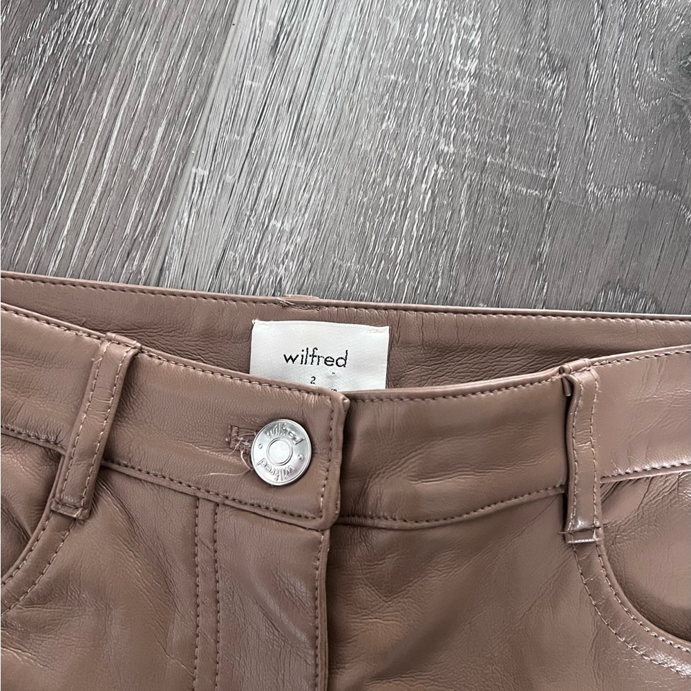 Wilfred Leather Pants - Picture 3 of 5